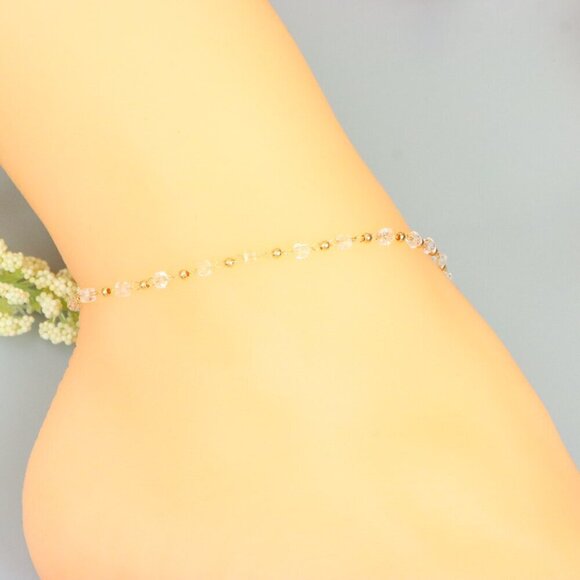 "Handmade Anklet – A Stylish Choice for Women, Thoughtful Gift Idea, EVCH1406 - Picture 8 of 10